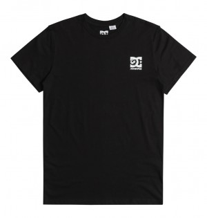 DC Shoes x Monegros - T-Shirt Czarne | 90183JNHM